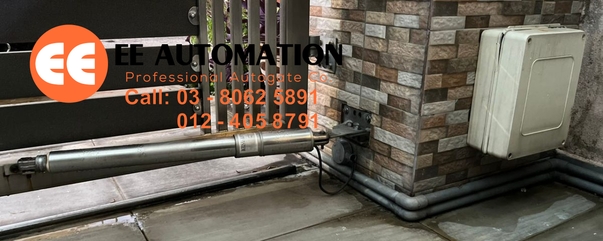 Autogate Damaged By Lightning