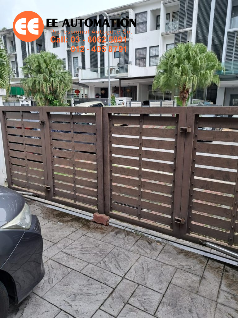 Folding Auto Gate Wheel Puncak Jalil