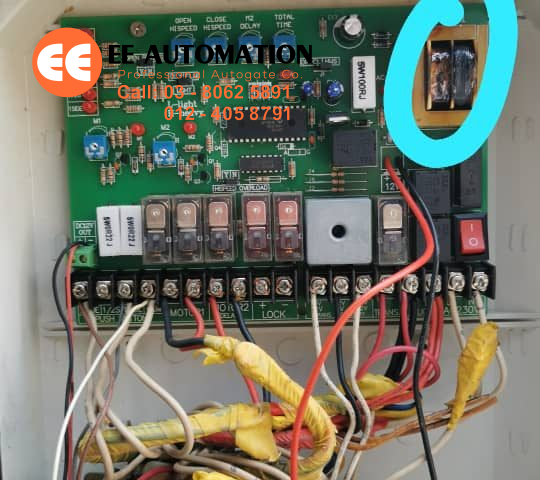 Repair Autogate Control Panel Seri Kembangan