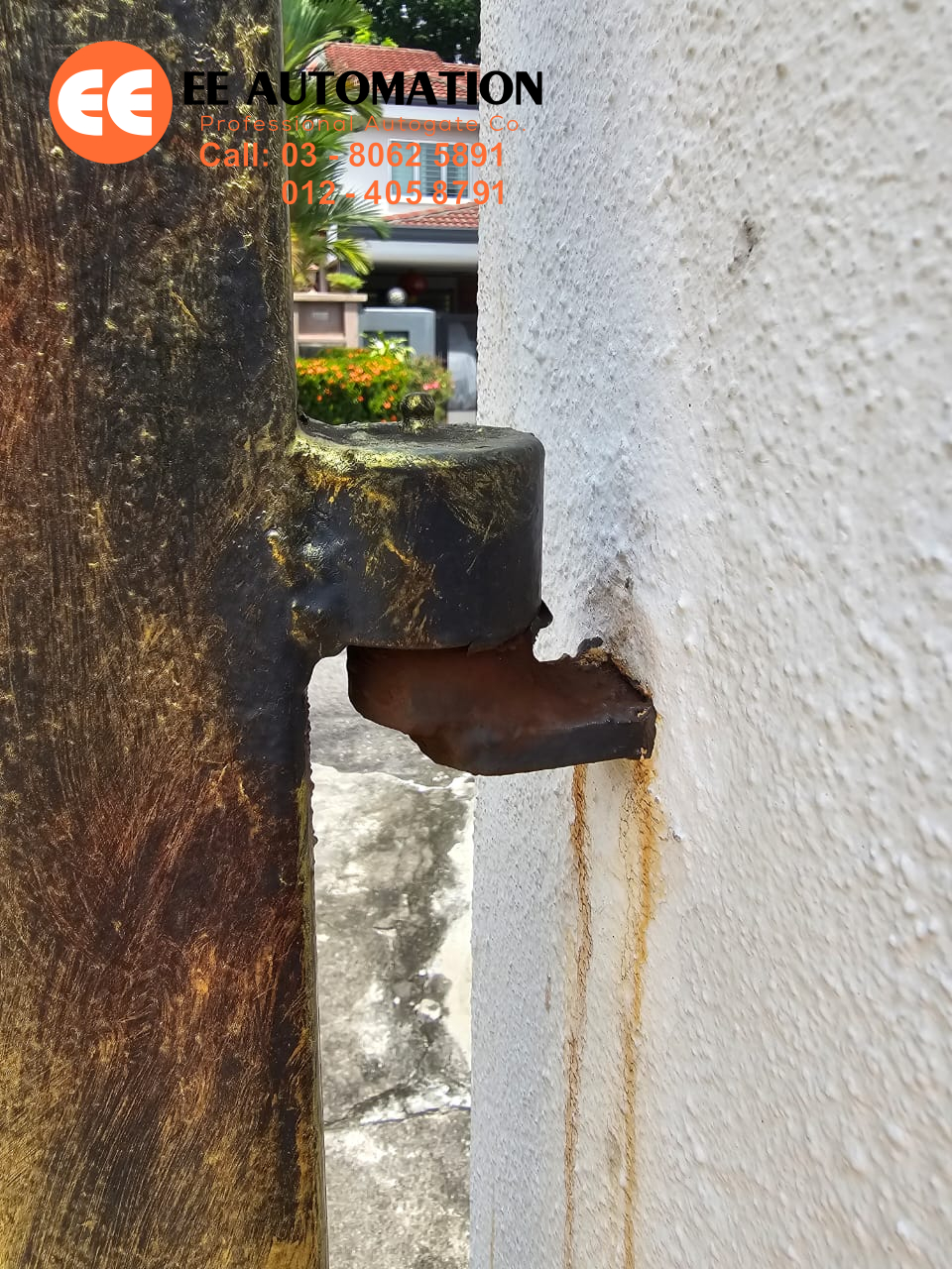 Swing Autogate Cannot Close Properly Gate Bearing Problem EE Automation