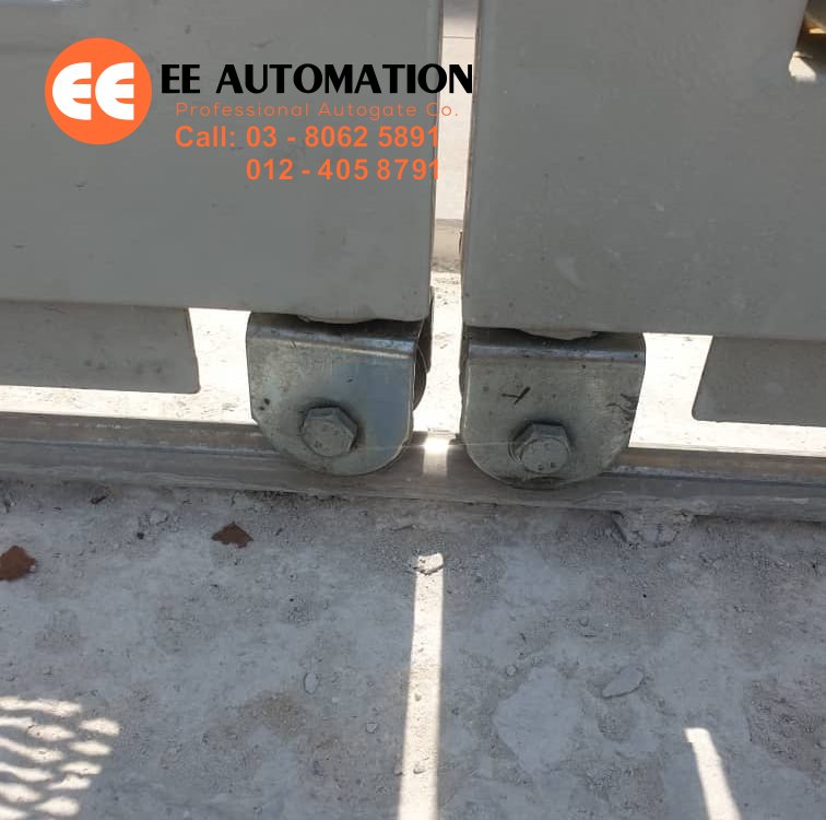 Tukar Roda Autogate Jalan Kebun