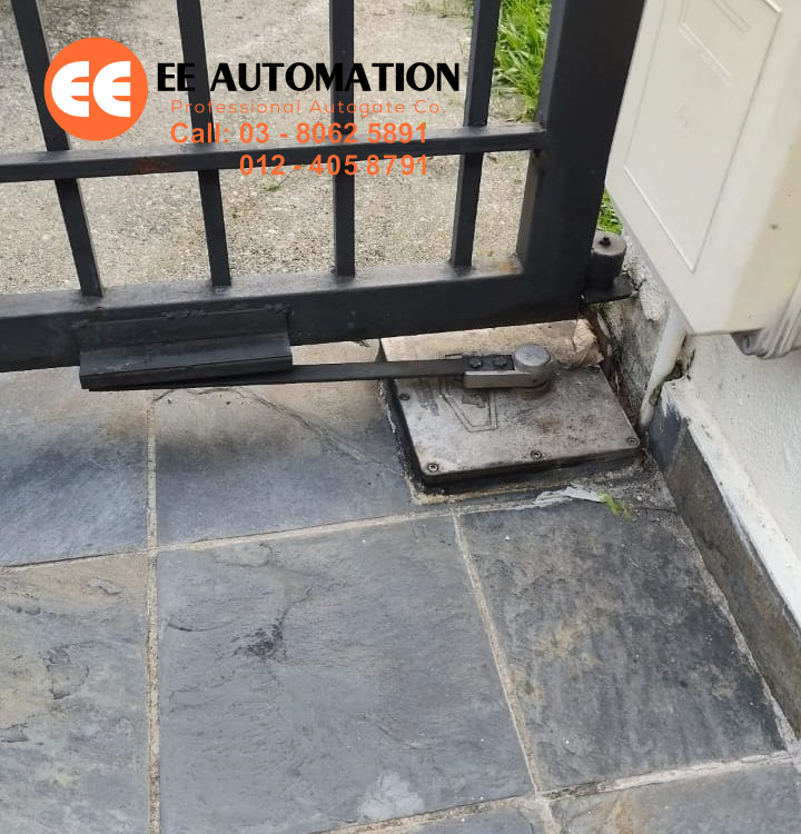 Underground Autogate Damaged Kota Kemuning