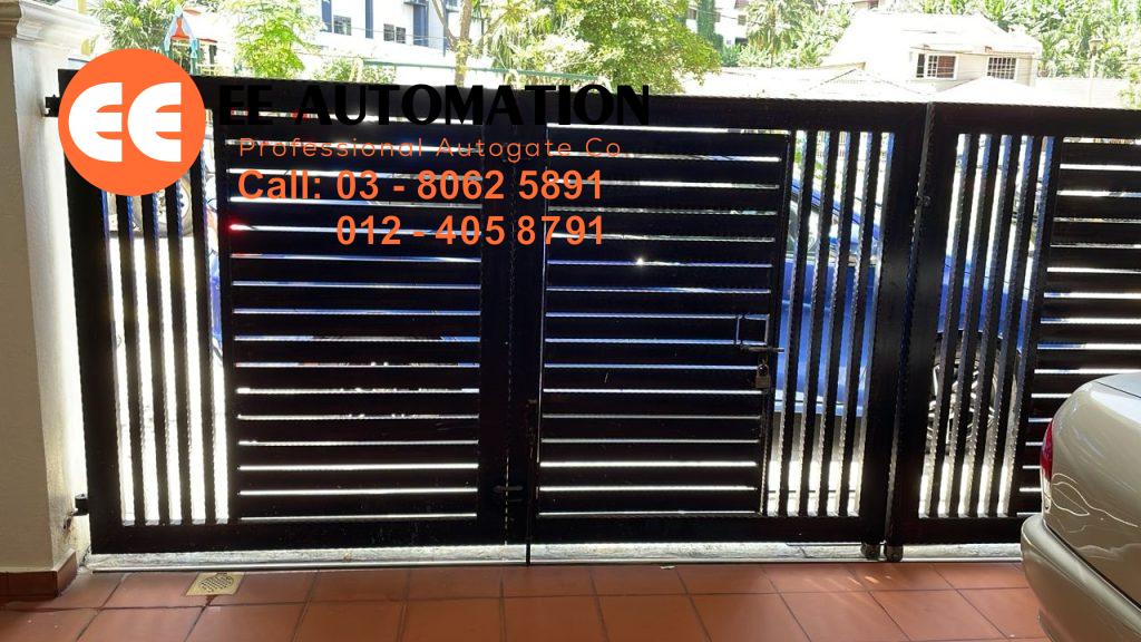 Folding Auto Gate Wheel Puchong