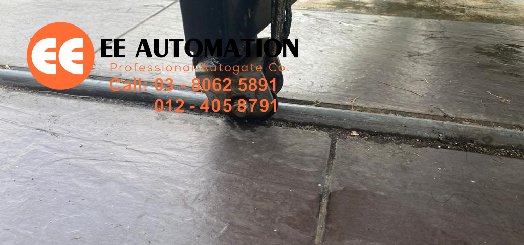 Auto Gate Wheel Damaged Kepong