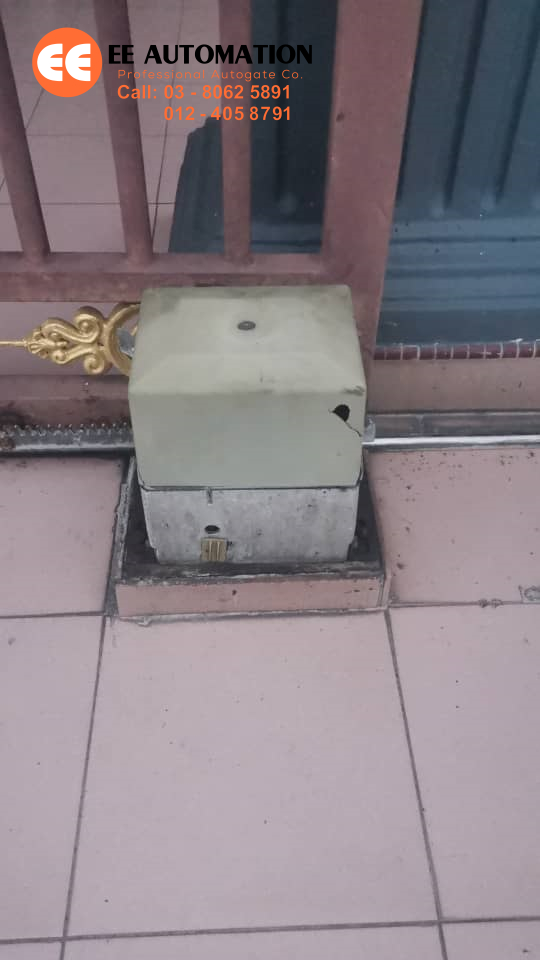 Pasang Sliding Autogate Motor Klang
