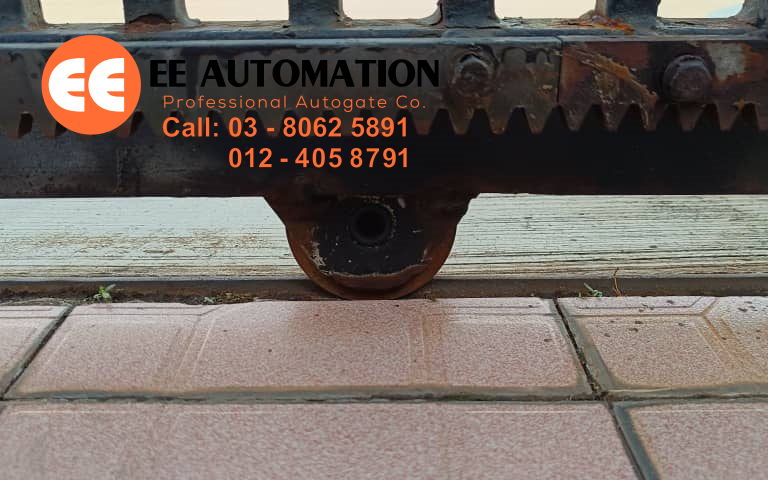 Replace Sliding Auto Gate Wheel Klang
