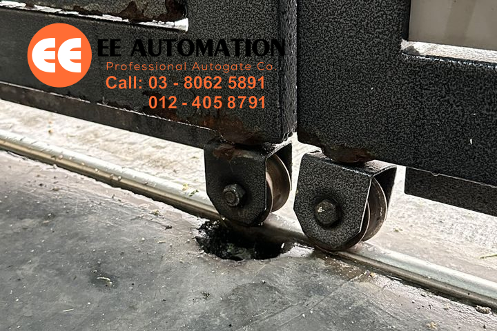Repair Auto Gate Roller Klang