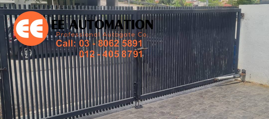 Repair Swing Autogate Cannot Open Ampang