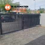 Repair Swing Autogate Cannot Open Ampang