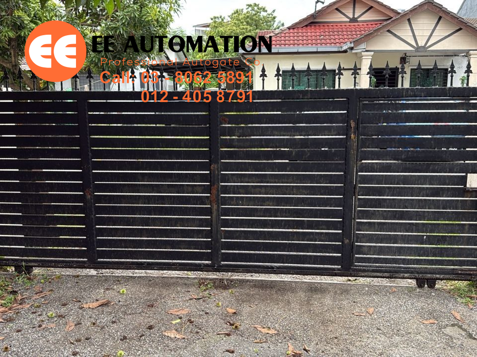 Install Tronica Sliding Autogate Setapak